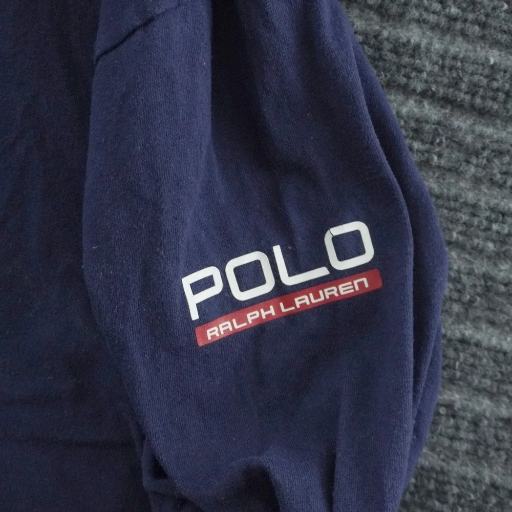 Polo Ralph Lauren USA Olympic Team 2016 Quarter Zip Pullover Mens XL Navy Blue